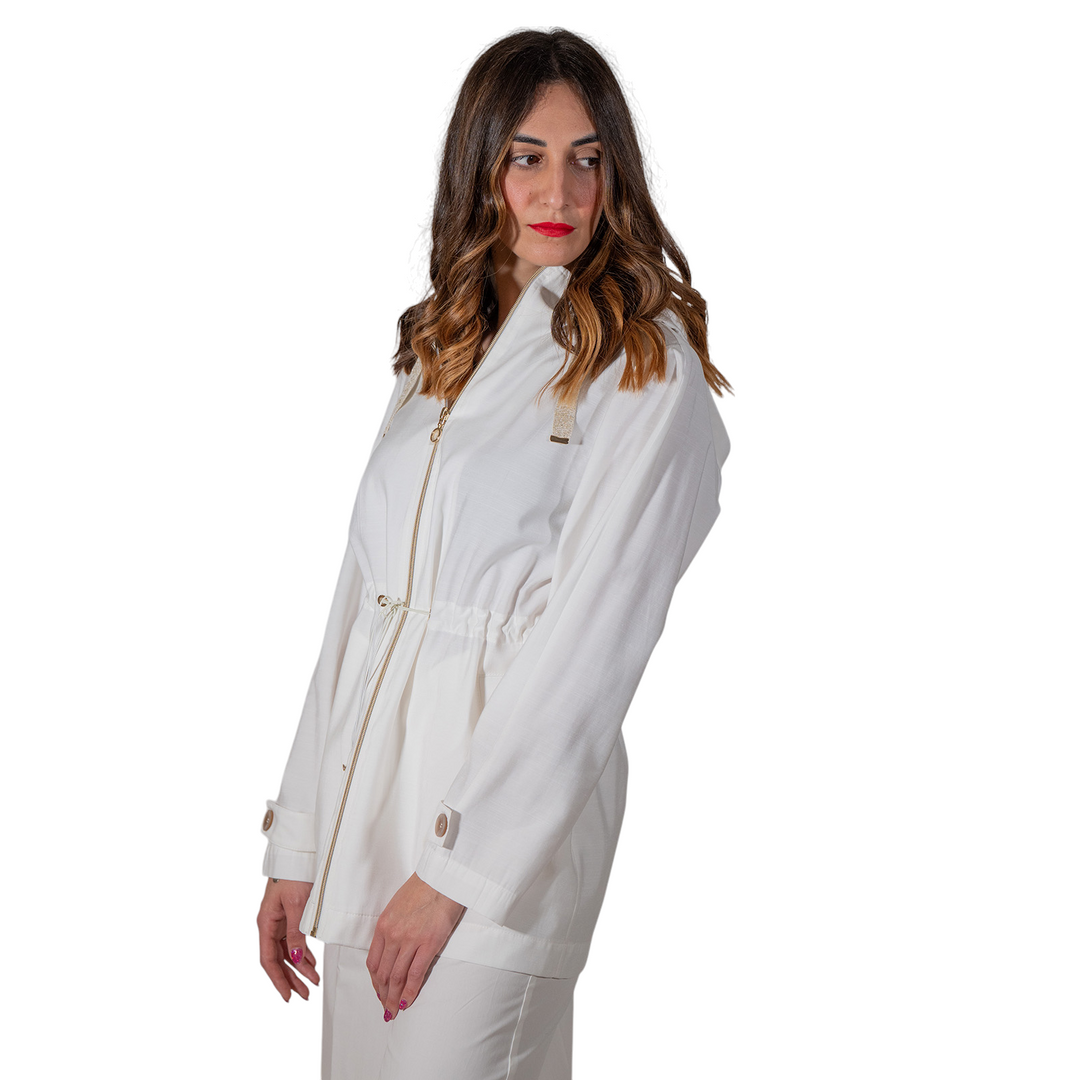 CHAQUETA/CHAQUETA GERBERA BLANCA