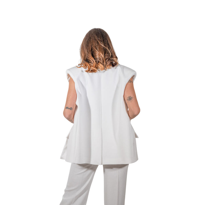 CHALECO BELLA BLANCO