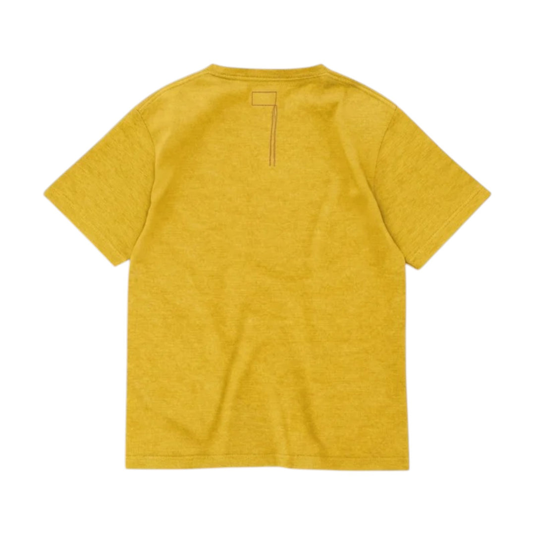 Teepocket  T-Shirt con bolsillo en algodón Mustard Amarillo