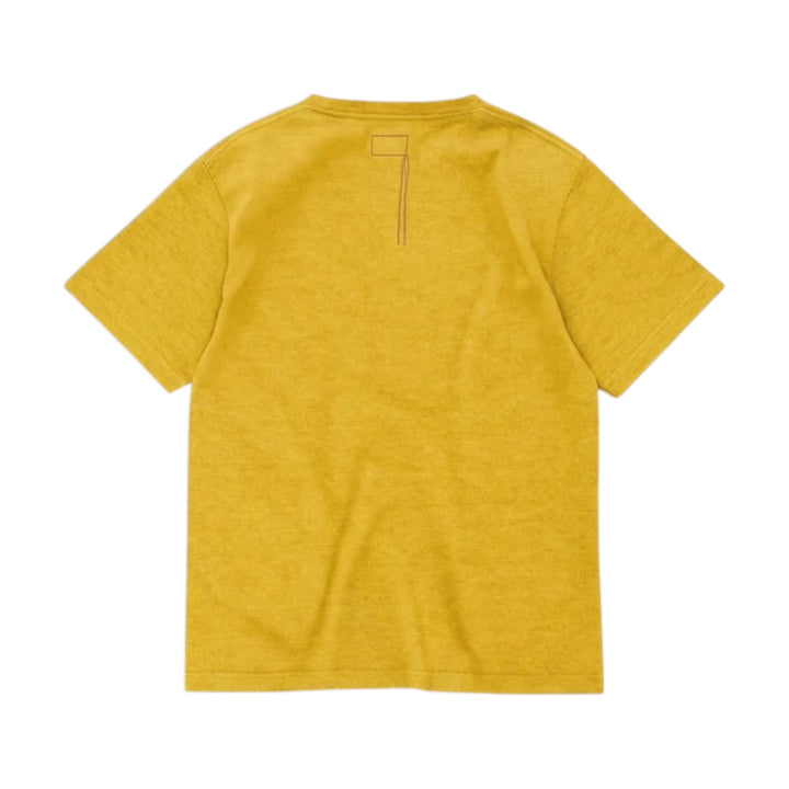 Teepocket  T-Shirt con bolsillo en algodón Mustard Amarillo