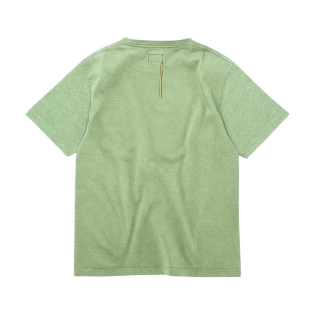 Teepocket T-Shirt con bolsillo de algodón Lobster Sage Verde