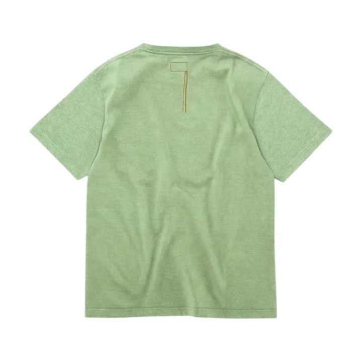 Teepocket T-Shirt con bolsillo de algodón Lobster Sage Verde