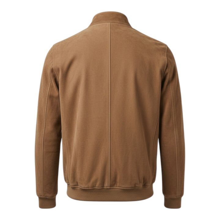 Chaqueta Modelo Valstar de Piel de Ante Perforada Arena