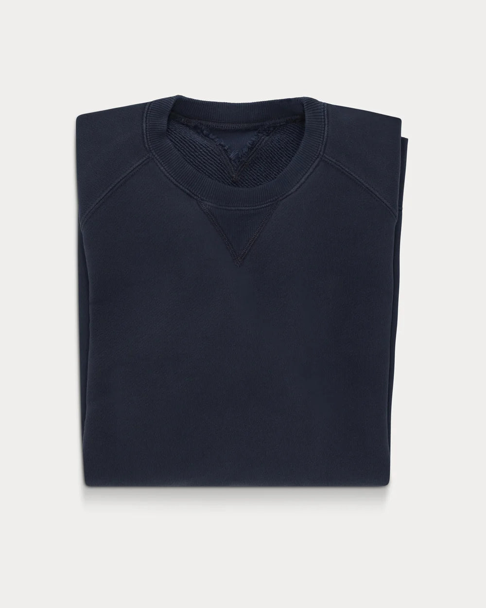 HARVARD SUDADERA CUELLO REDONDO EN JERSEY FELPADO CORTE RAGLAN BLUE