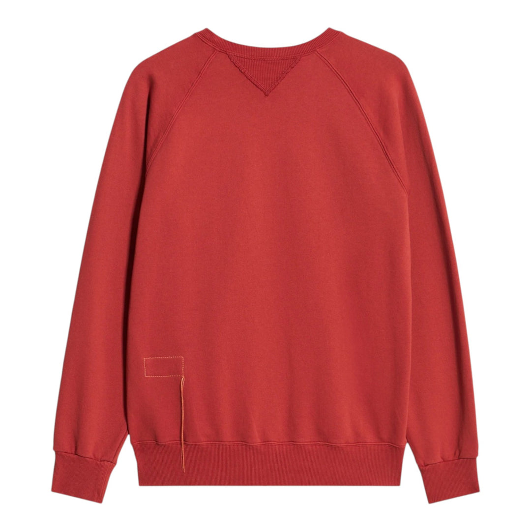 Harvard Sudadera de Cuello Redondo en Jersey Perchado con Corte Raglan Lobster