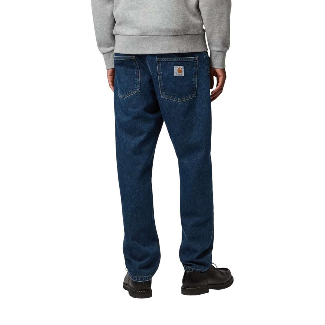 Pantalón Newel azul lavado a la piedra