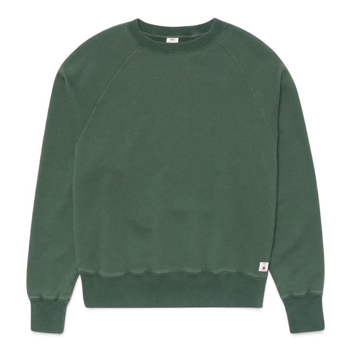 REGLAN SLEEVE CREW JAPAN GREEN
