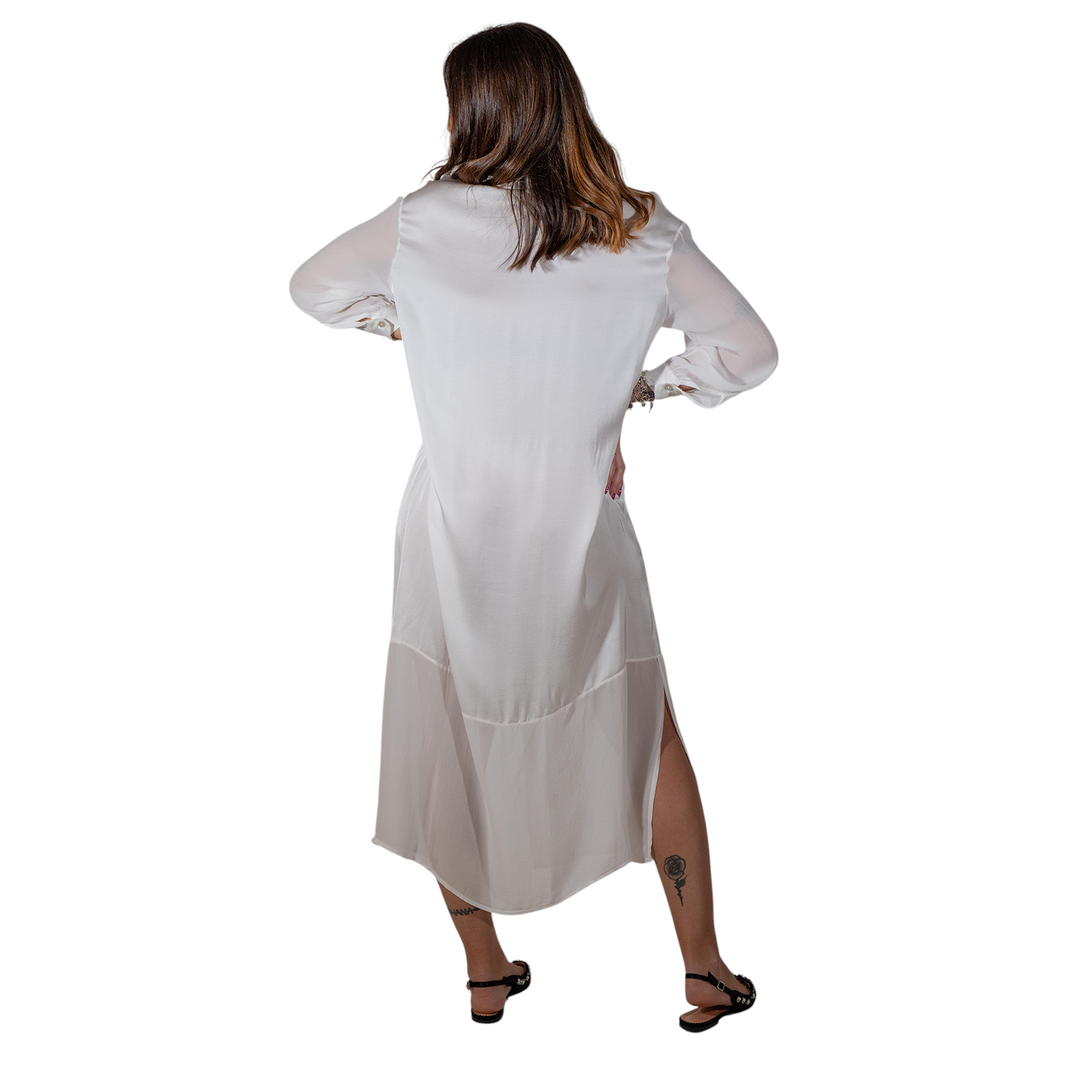 VESTIDO JILDA MANTEQUILLA - VAINILLA