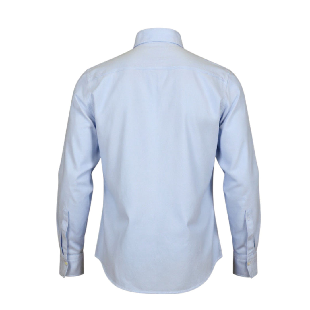 CAMISA OXFORD BOTTON DOWN AZUL CELESTE