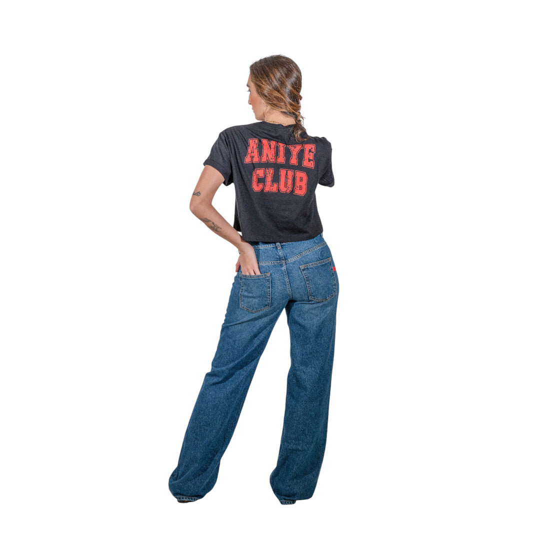 CROP ANIYE KISS NEGRO