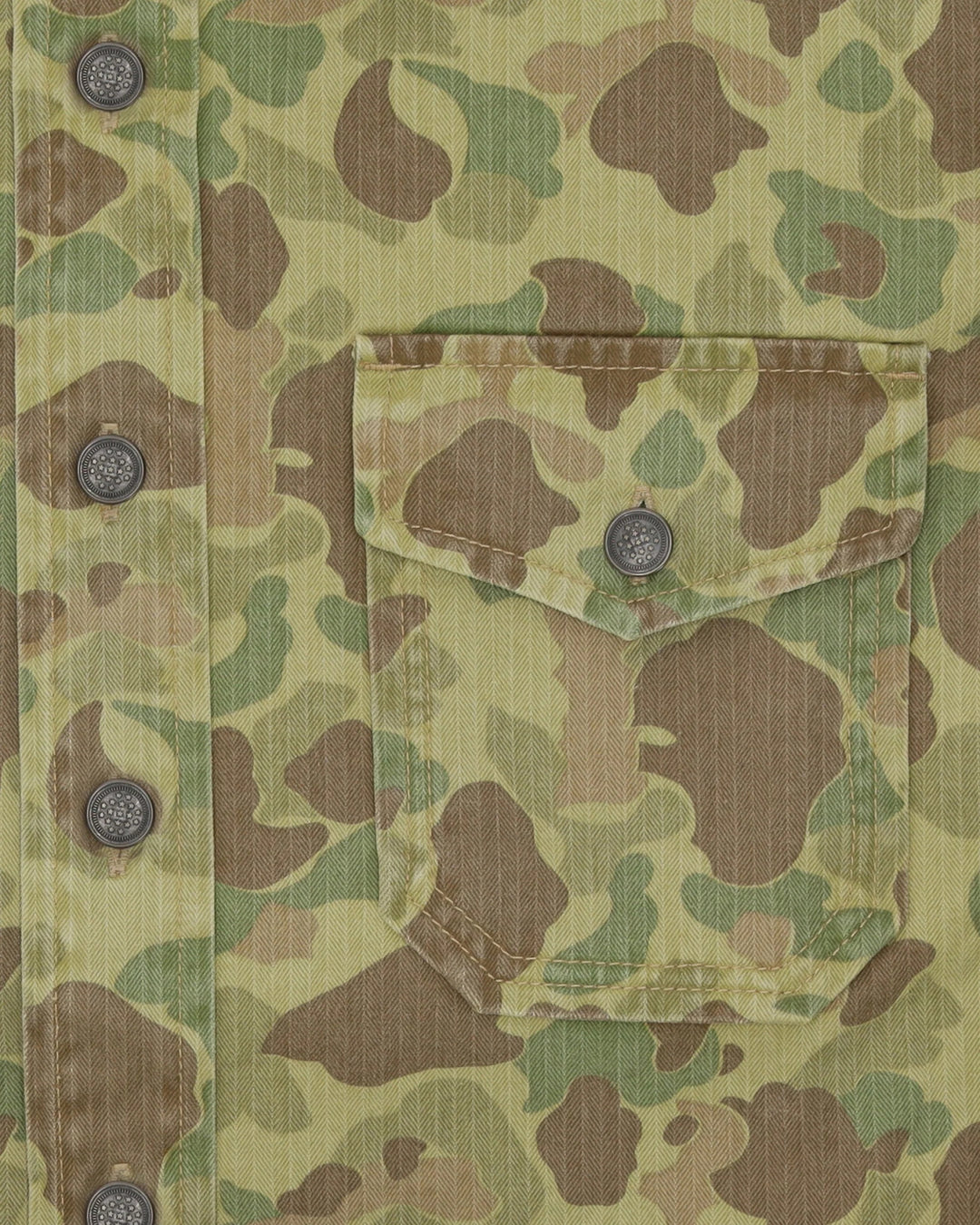 Kenny Overshirt Camouflage en Algodón