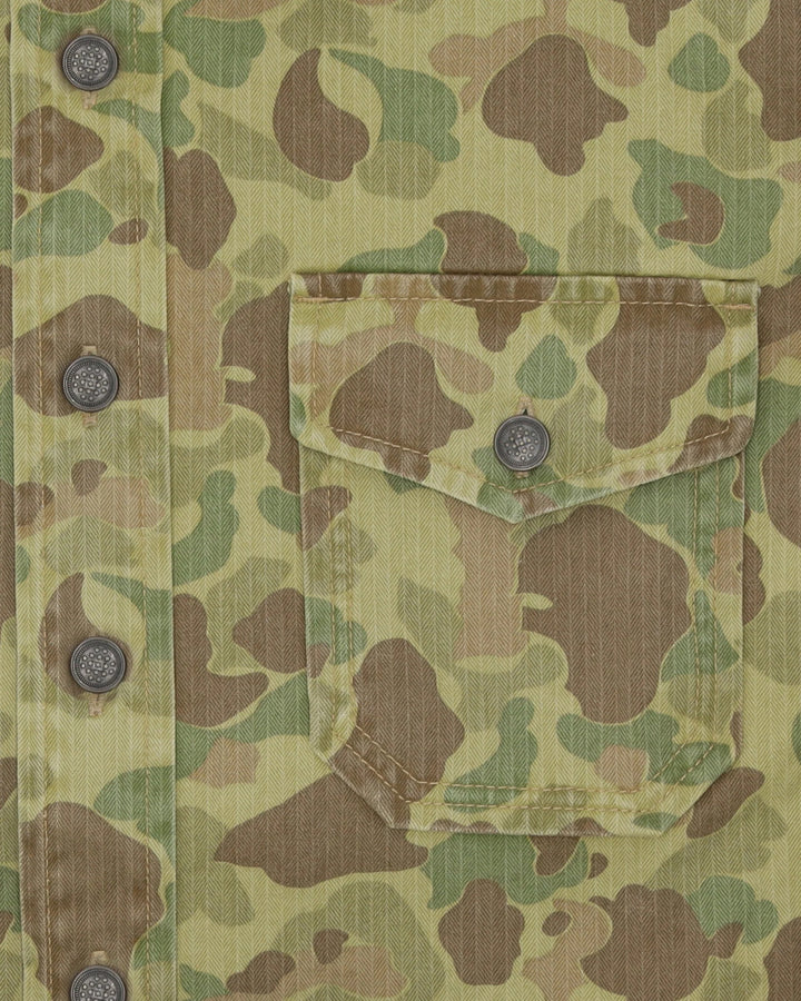 Kenny Overshirt Camouflage en Algodón