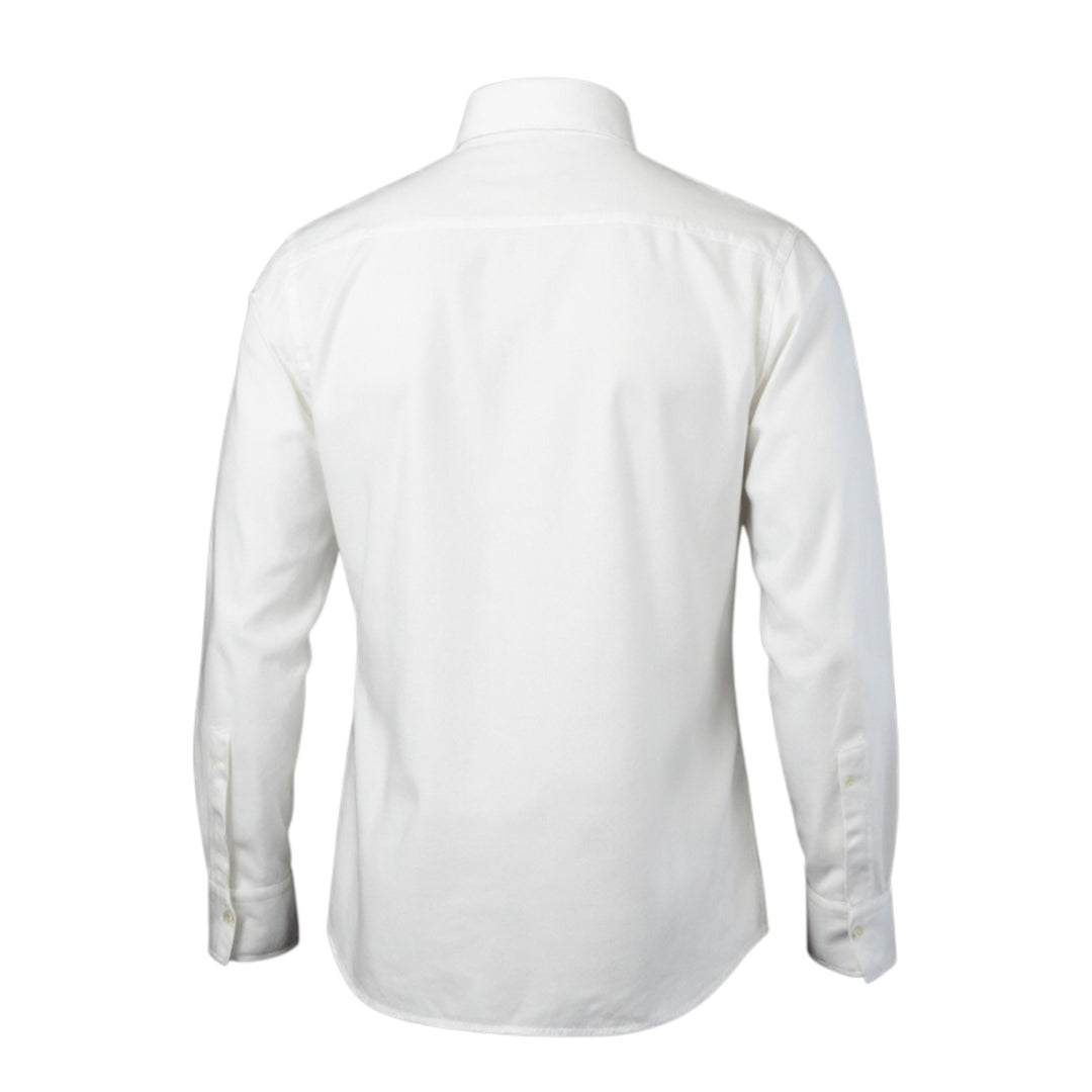CAMISA OXFORD BLANCA CON BOTONES