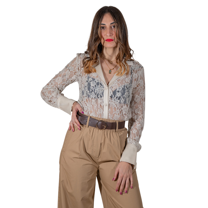 CAMISAS LAMAR MARFIL