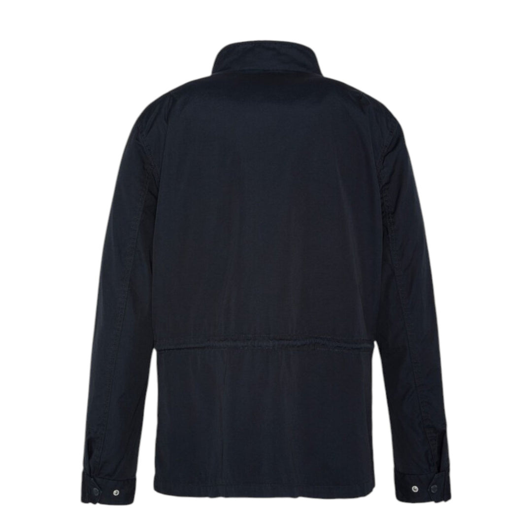 CHAQUETA MILITAR DE ALGODÓN AZUL MARINO