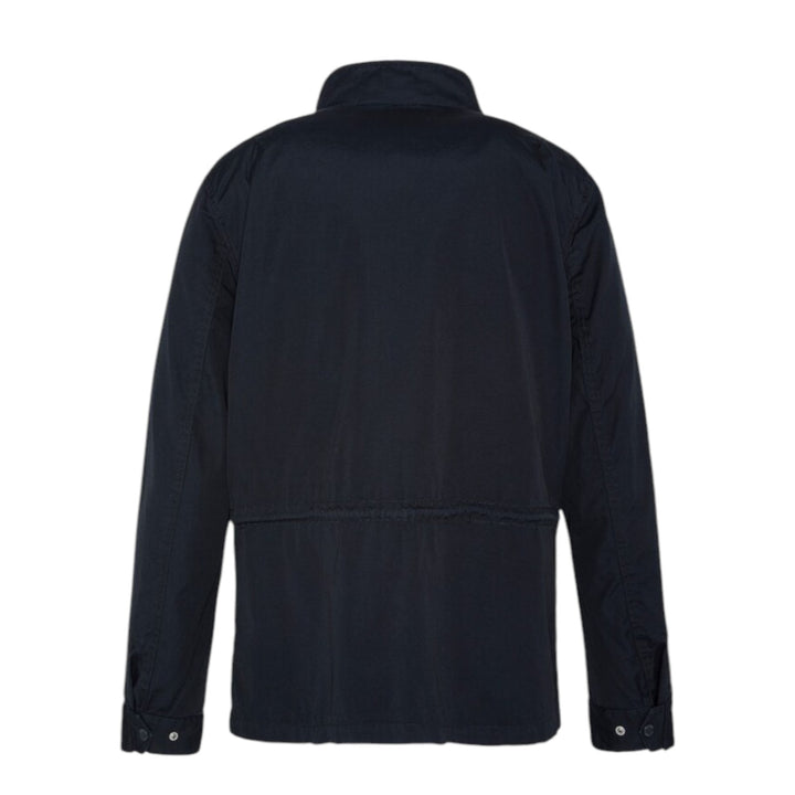 CHAQUETA MILITAR DE ALGODÓN AZUL MARINO