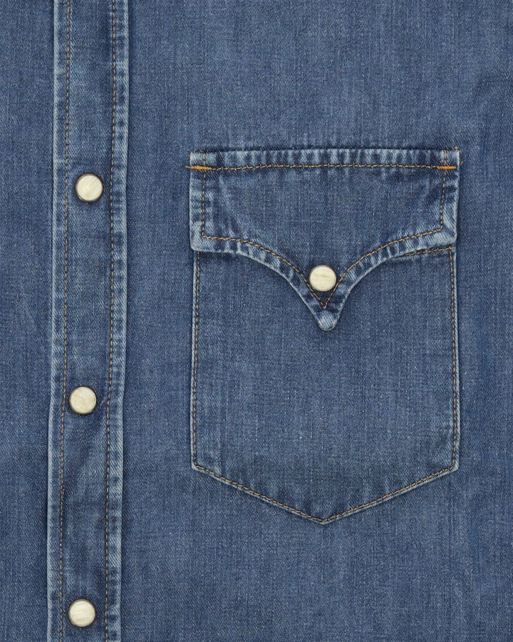 NTEX CAMISA TEJANA DENIM STONE WASH