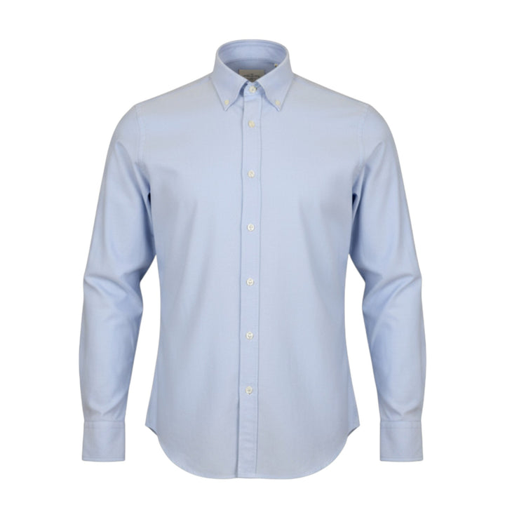CAMISA OXFORD BOTTON DOWN AZUL CELESTE