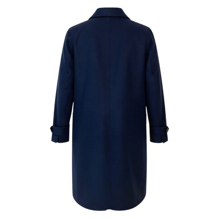 ABRIGO CON CREMALLERA AZUL