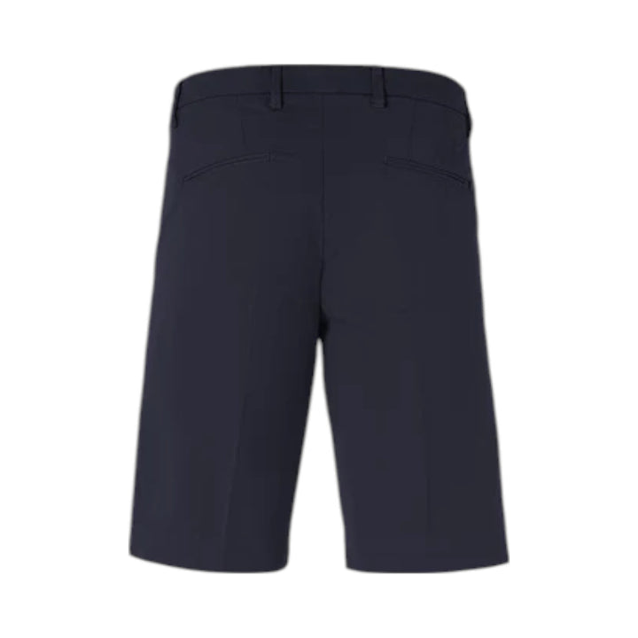 BERMUDAS CON BOLSILLOS AMERICANOS Y CINTURÓN AZUL MARINO