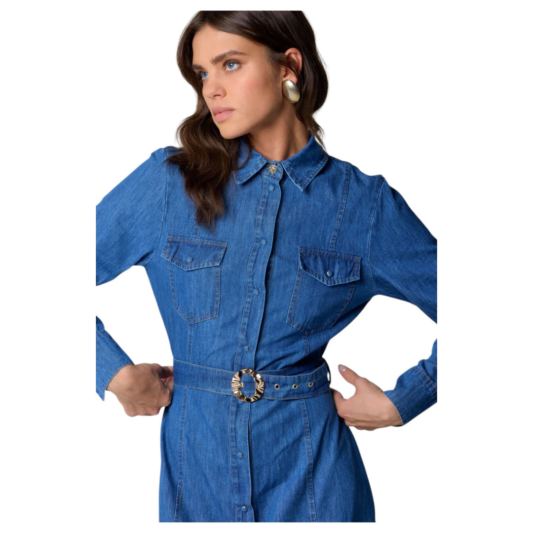 VESTIDO DE DENIM PEGGI