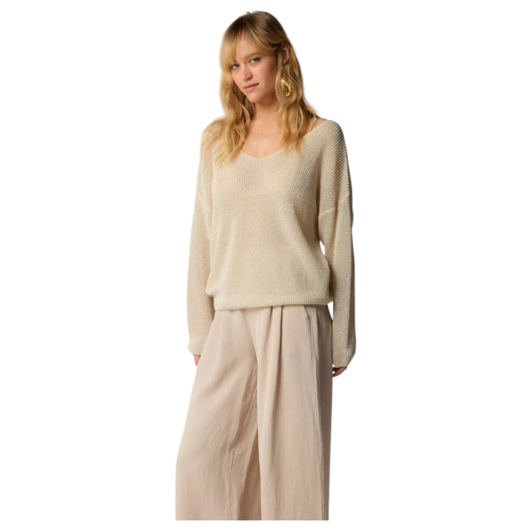 JERSEY DE PUNTO MIRIA VAINILLA