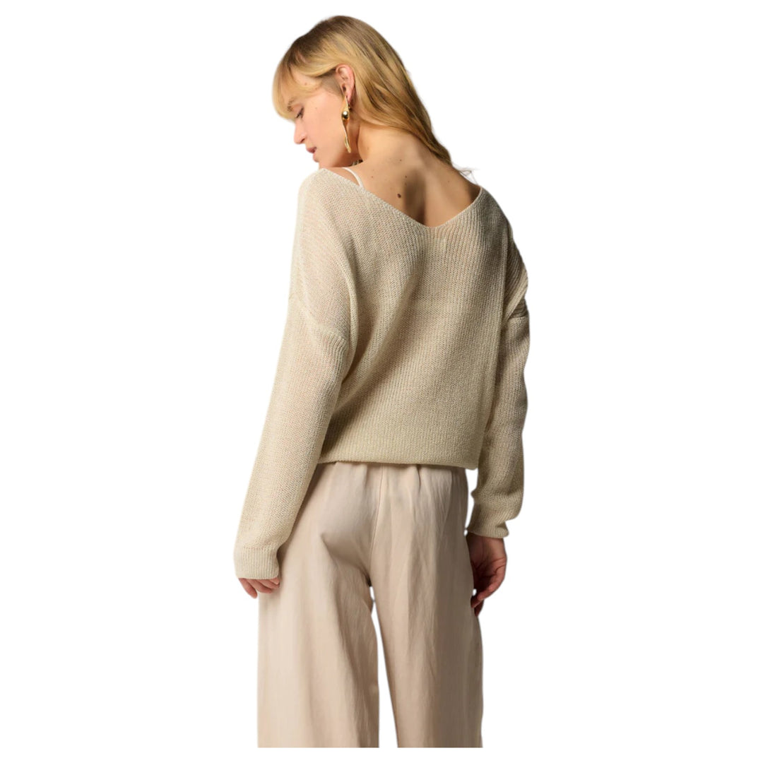 JERSEY DE PUNTO MIRIA VAINILLA