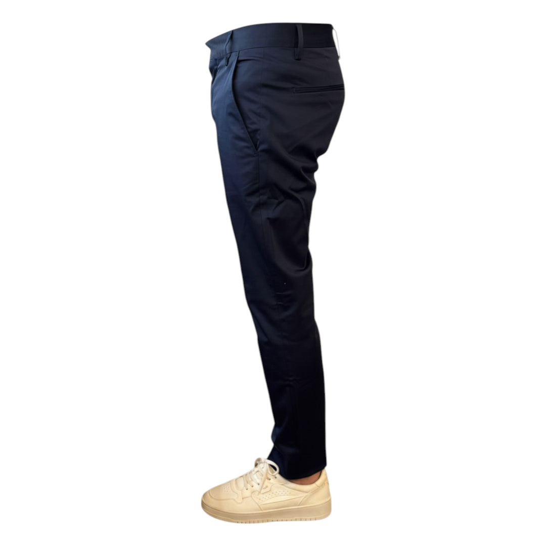 Pantalón Bolsillos America Slim Corto Azul Navy
