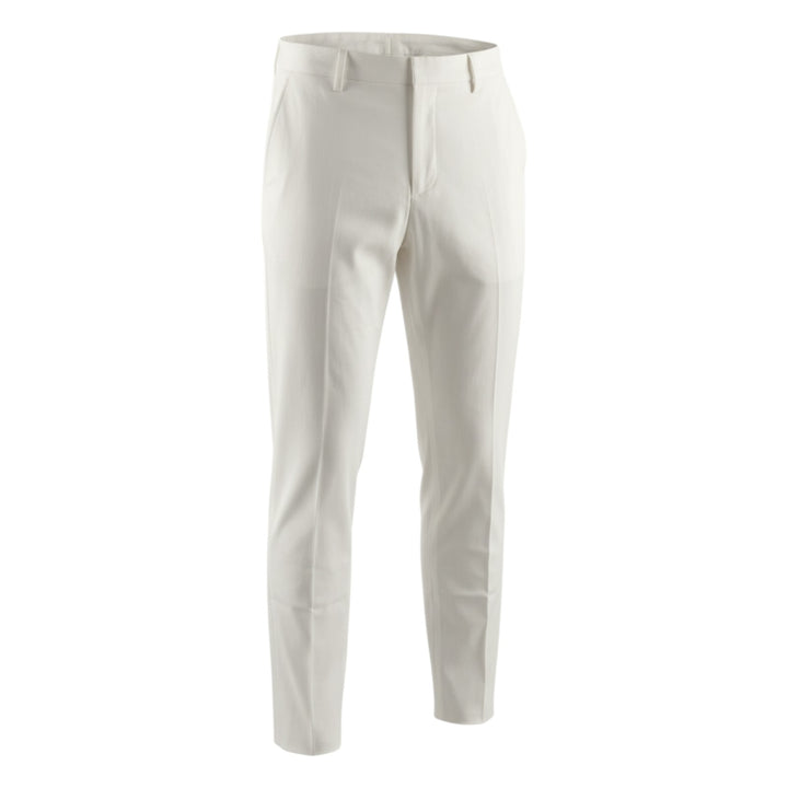 Pantalón bolsillos americanos slim corto Off White