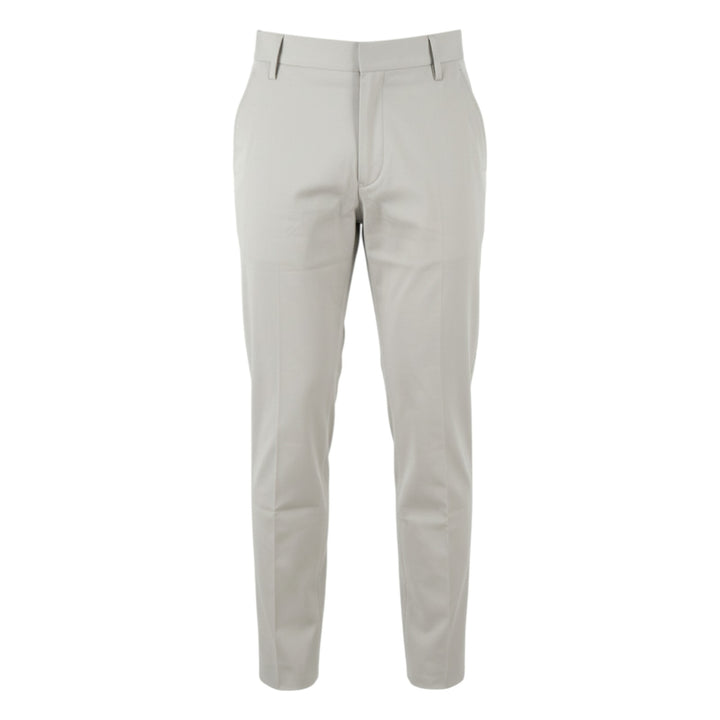 Pantalón Ultralight Bolsillos Americanos Slim Corto Gris Claro