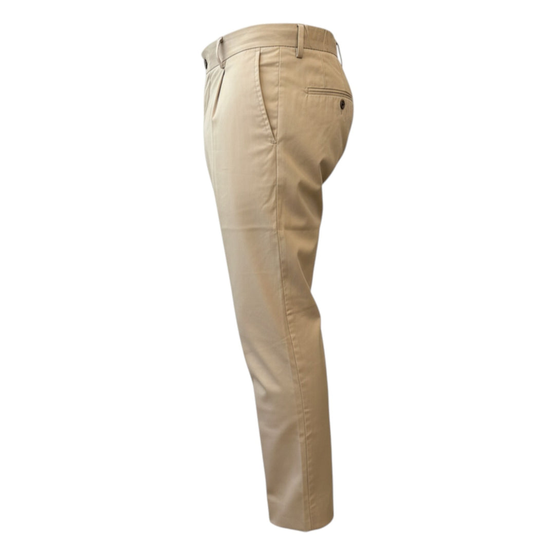 Pantalón Ultralight con elástico y pinzas Sand