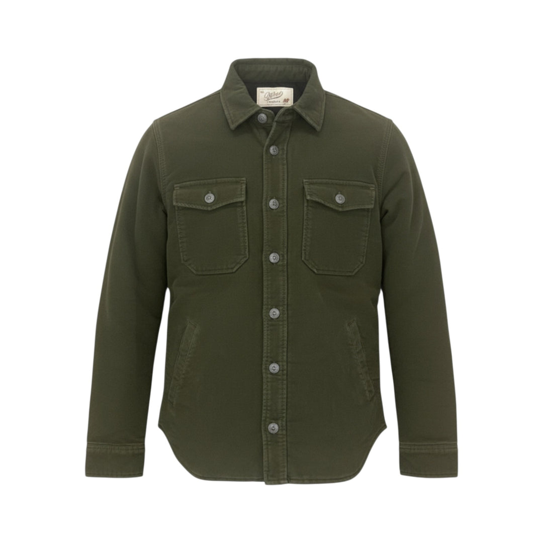 CAMISA DE MOLESQUIN AÑADIDA VERDE