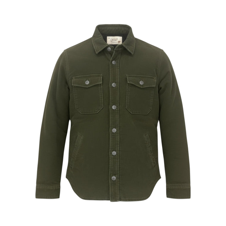 CAMISA DE MOLESQUIN AÑADIDA VERDE