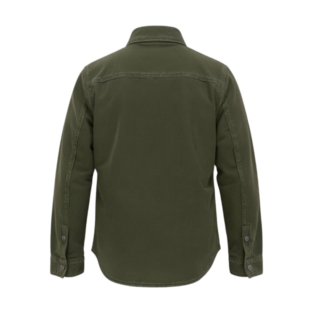 CAMISA DE MOLESQUIN AÑADIDA VERDE