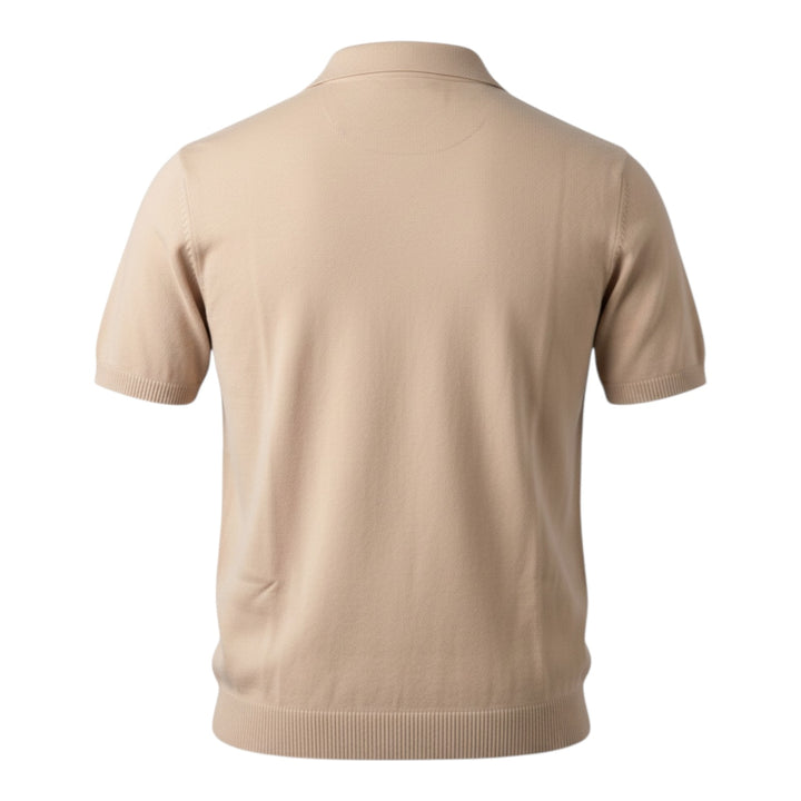 Polo Manga Corta Algodón Peinado Cuerda