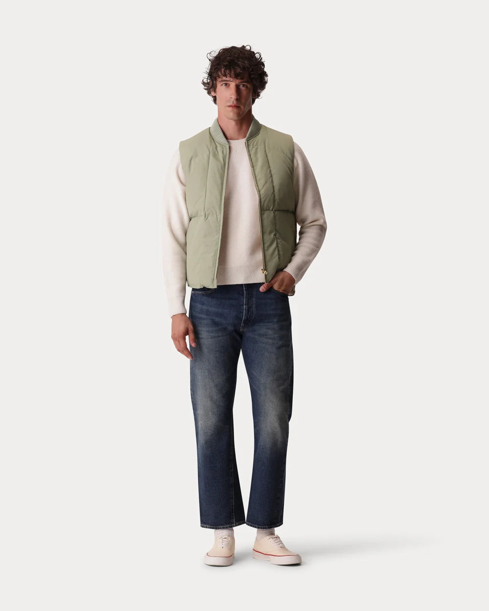 CHALECO ROCKET EN NYLON LIGHT GREEN