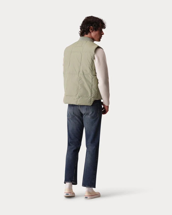 CHALECO ROCKET EN NYLON LIGHT GREEN