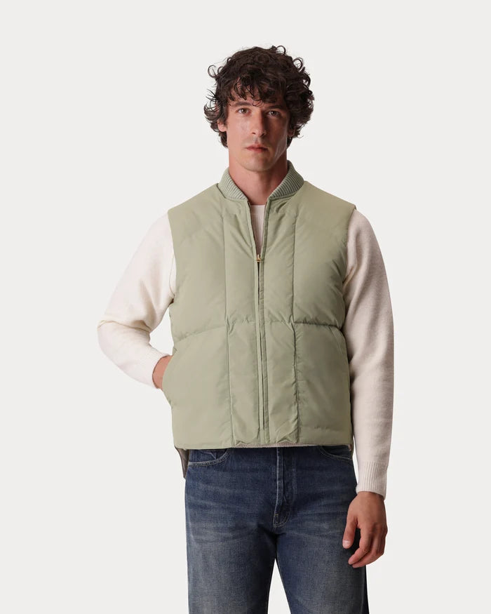 CHALECO ROCKET EN NYLON LIGHT GREEN