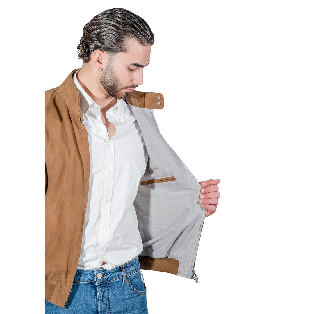 BARRACUTA SUEDE TABACO