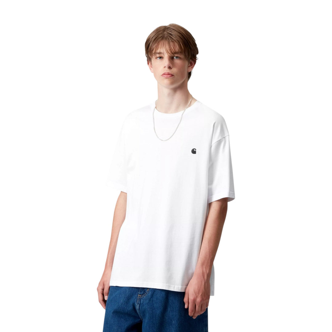 S/S Madison T-Shirt Blanco / Negro