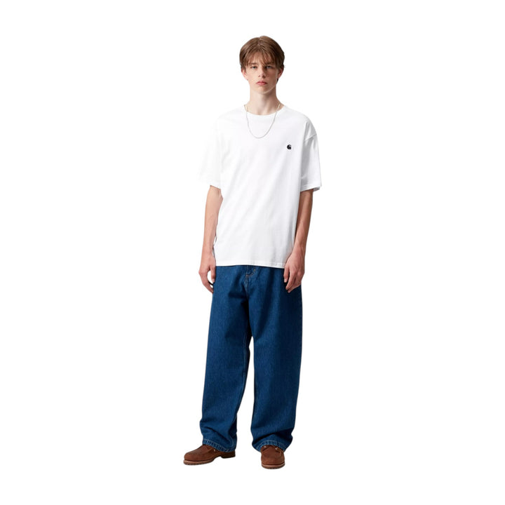 S/S Madison T-Shirt Blanco / Negro