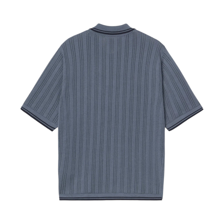 S/S Ramsey Polo Velvet Blue / Deep Night