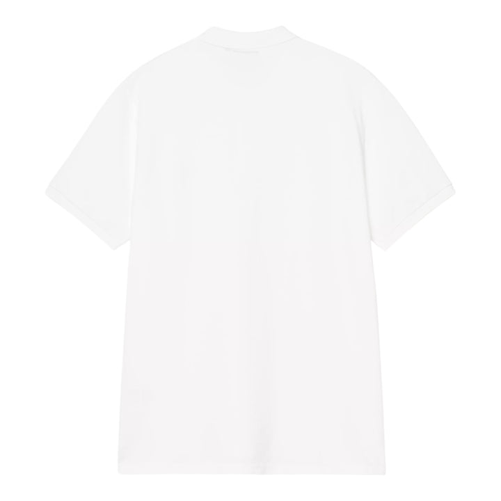 S/S Chase Polo de Piqué Blanco / Oro