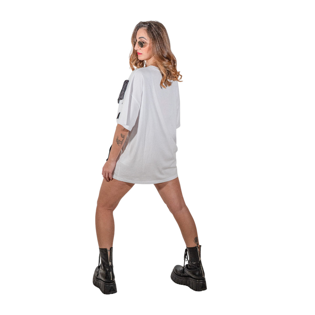 CINTA CON STRASS BLANCO