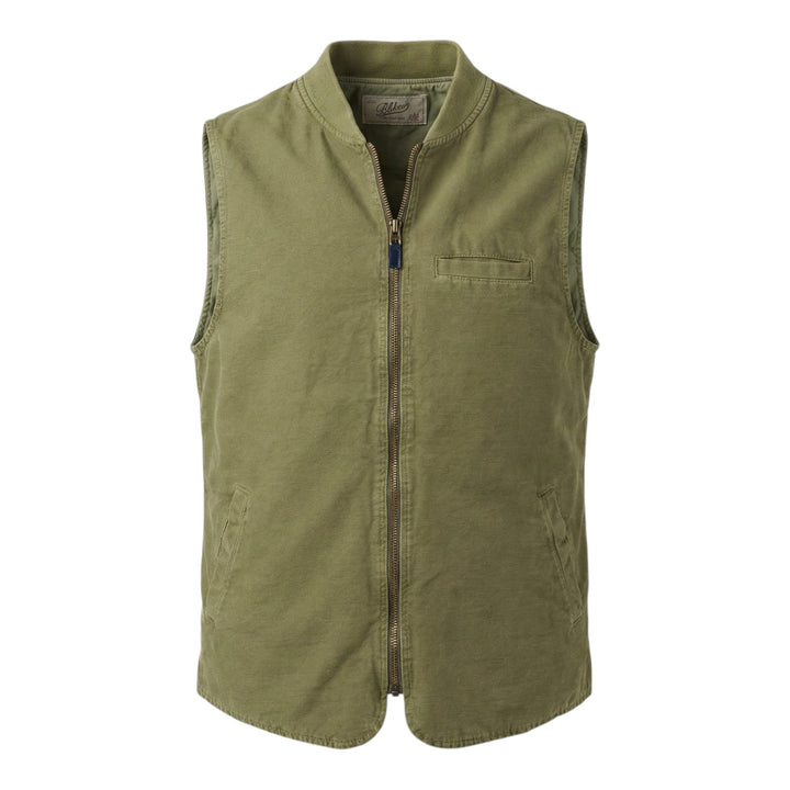 Chaleco Bear Mezcla de Lino Militar