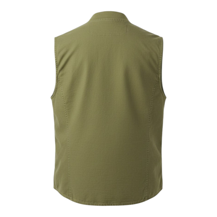 Chaleco Bear Mezcla de Lino Militar