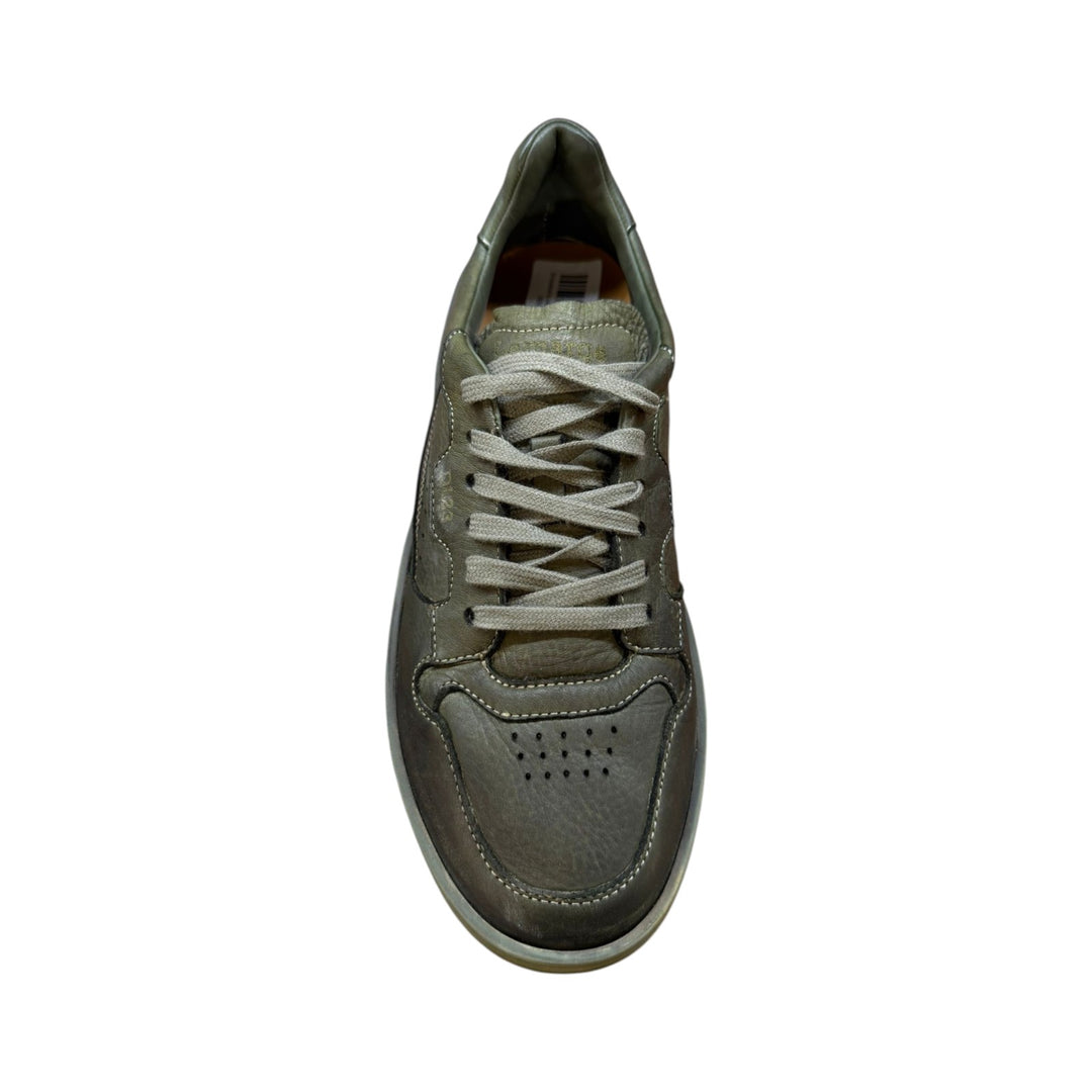 Sneakers Jannik en auténtica piel de ciervo militar
