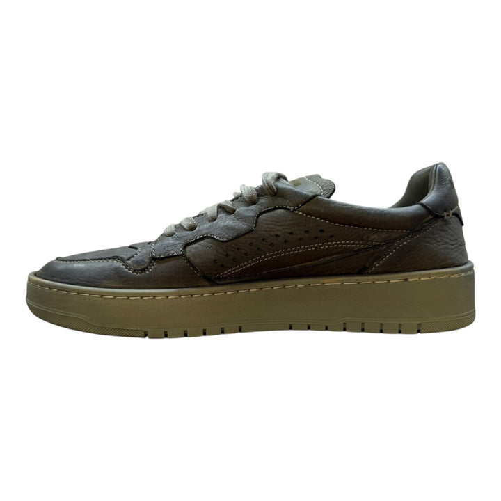 Sneakers Jannik en auténtica piel de ciervo militar