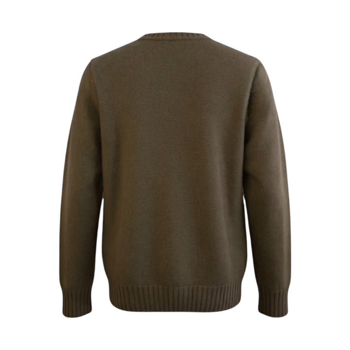 COLLAR DE LANA VERDE