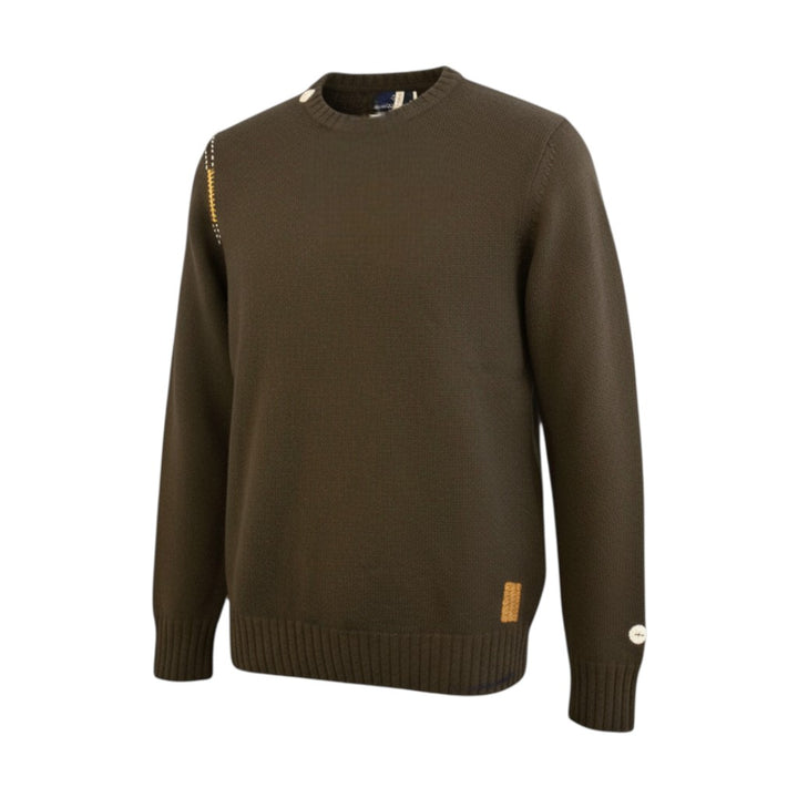 COLLAR DE LANA VERDE